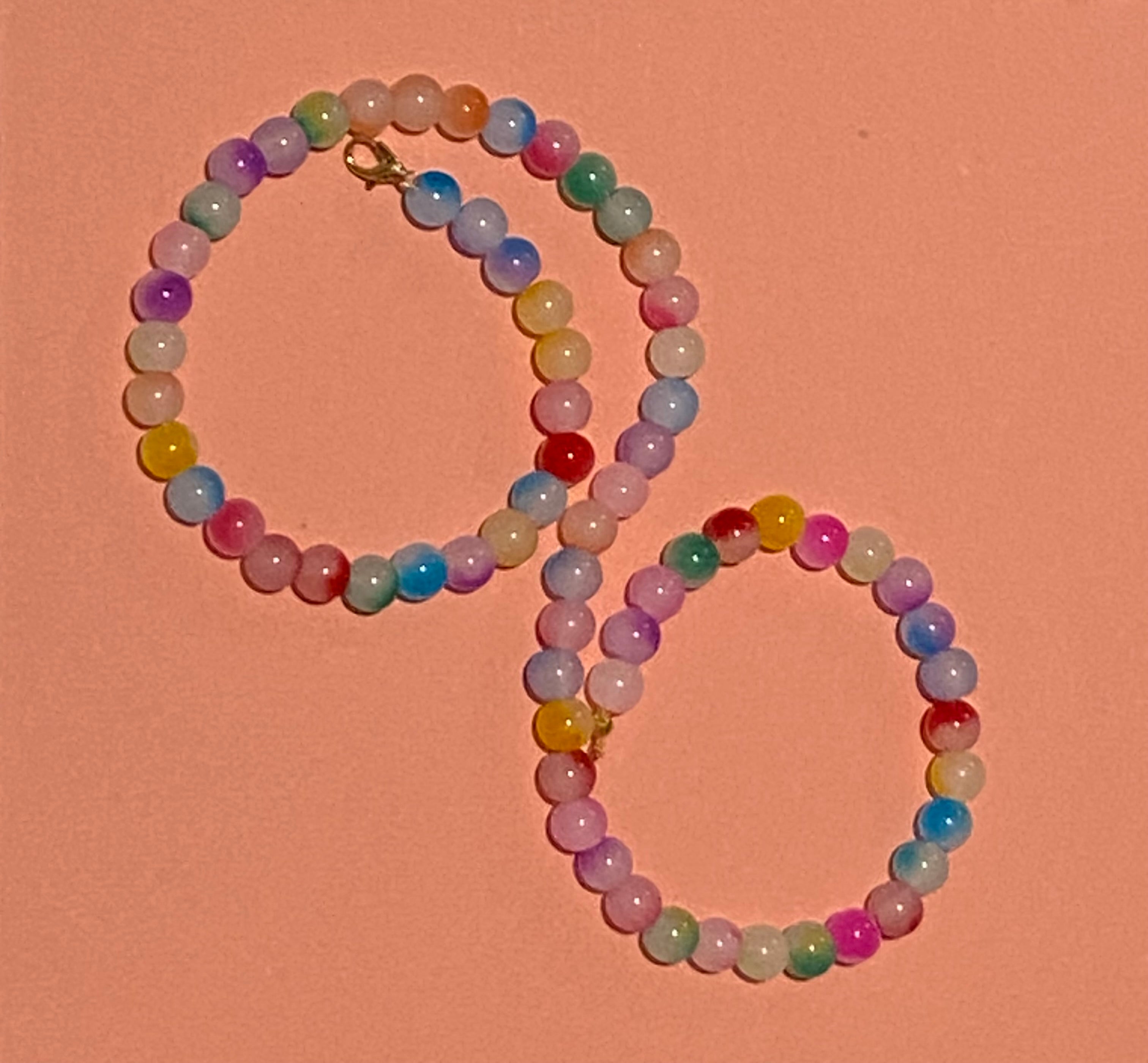 Multicoloured necklace