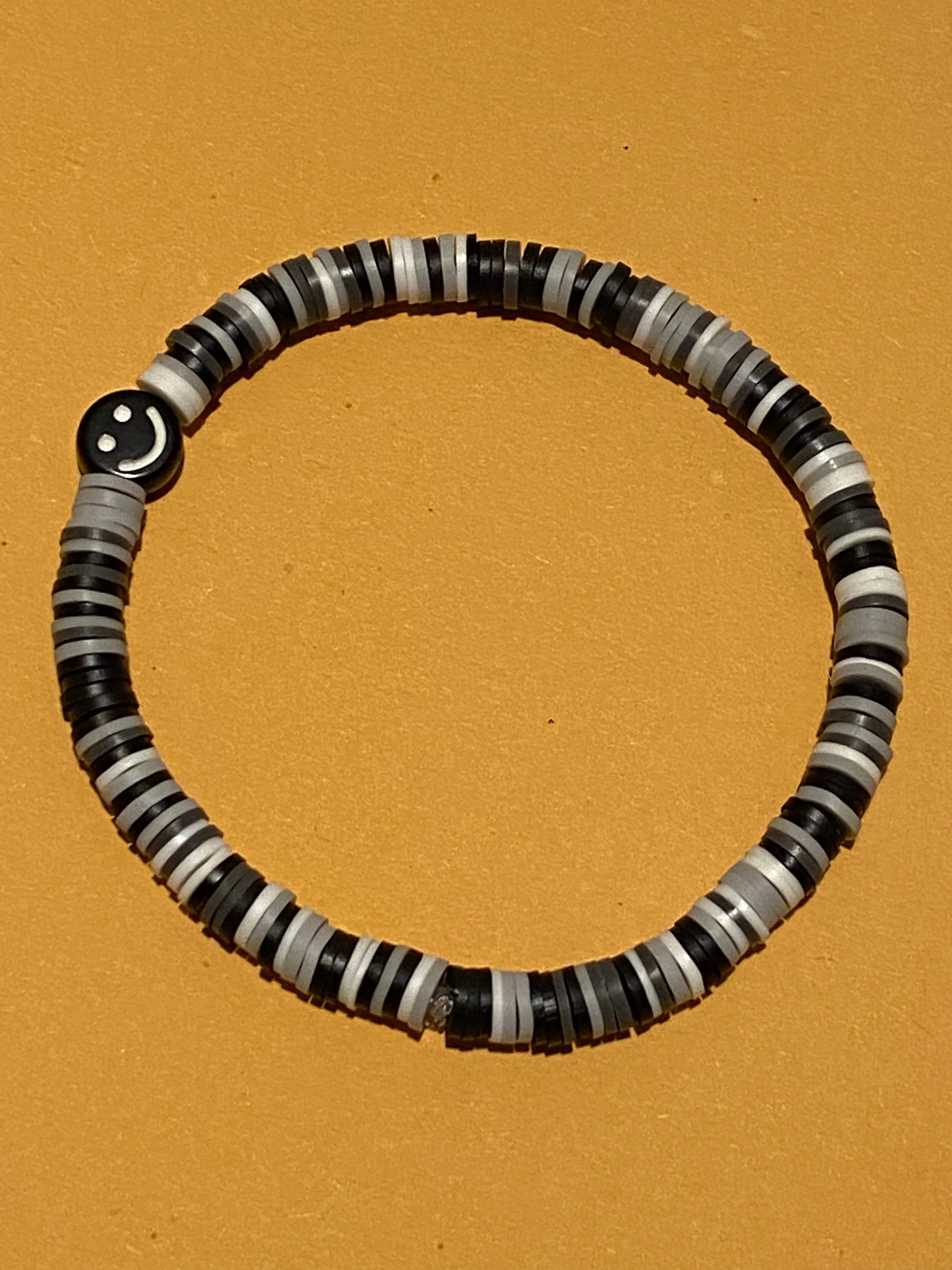 Black and white bracelet
